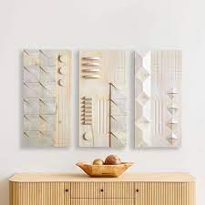 Hand Cut Wood Dimensionl Wall Art By