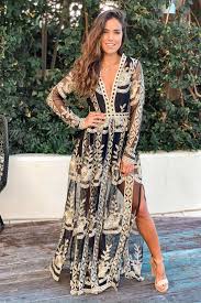 Look for maxi dresses with sleeves from jcpenney. Black Long Sleeve Maxi Romper With Embroidery Rompers Saved By The Dress