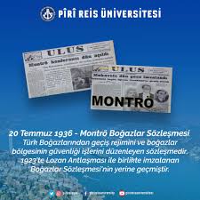 Burada yapılan görüşmeler neticesinde, 20 temmuz 1936'da montrö boğazlar sözleşmesi imzalandı. 20 Temmuz Montro Bogazlar Sozlesmesi T C Piri Reis Universitesi Facebook