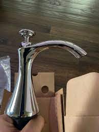 moen kitchen sink soap dispenser chrome