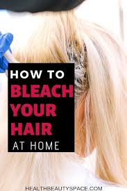 Leave it to sit on your hair for 20 to 30 minutes. So Bleichen Sie Ihr Haar Zu Hause Diy Bleach Hair Bleach Blonde Hair Bleaching Hair At Home