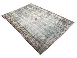 antique green rug at pamono