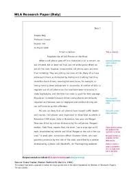 Research Paper Format Pdf essay How To Write A In Mla Format Picture Example  Research Paper General Writing png