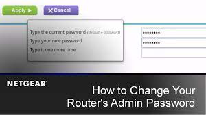 how to change your router s admin