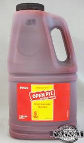 1 cup heinz ketchup 1 cup coke, dr. Open Pit Bbq Sauce 4 Gal Napoli Foods