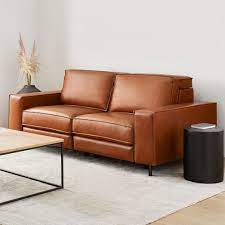 axel motion leather reclining sofa 78