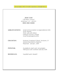 College student resume template no experience  Business Insider