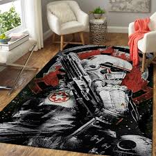 storm trooper star wars rug custom