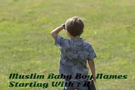 muslim baby boy names starting with r