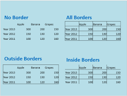 table borders in powerpoint 2016