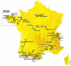 Tour de France : parcours et profils des étapes – Videos de cyclisme