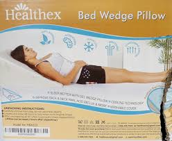 healthtex bed wedge pillow neck back