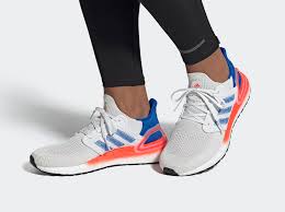 Free shipping by amazon +2. Adidas Energy Boost Shoes Women Sandals Size 2020 White Glory Blue Solar Red Eg0708 Release Date Info Gov