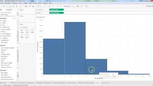 Tableau Tutorial 32 How To Create Histogram In Tableau Statistical Histogram Chart In Tableau
