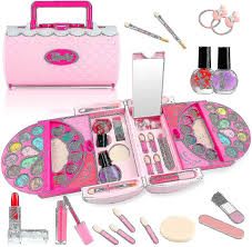 kids makeup kit with cosmetic box