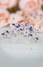 Shop a wide range of hair combs with a variety of sizes and teeth widths to suit your styling needs. Erika Royal Blue Crystal Bridal Hair Comb With Pearl Something Blue By Topgracia