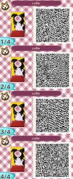 dog standee for acnl towns. scan qr code and upload onto the pwp a day  after the all the donations are recieved. animal standee 3/5. made by m… |  Codigos, Codigo qr