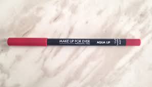 make up forever aqua lip liner in 19c
