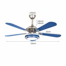 52 Led Dimmable Acrylic Ceiling Fan