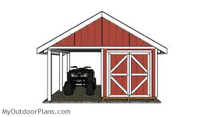Shed With Porch Plans Myoutdoorplans