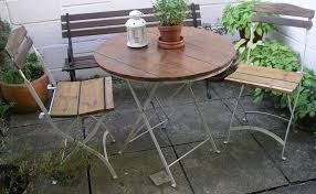 Folding Garden Bistro Table And Chairs