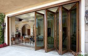 Glass Accordion Doors