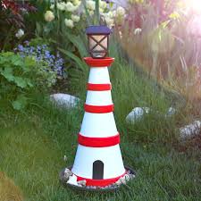 Diy Lighthouse Using Flower Pots It