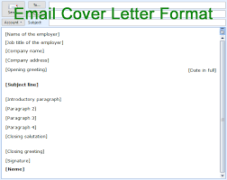 email cover letter and cv sending