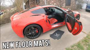 new c7 corvette weather floor mats and