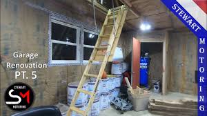garage reno pt 5 attic ladder