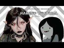 marceline cosplay makeup tutorial