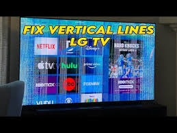 fix lg tv vertical lines on the screen