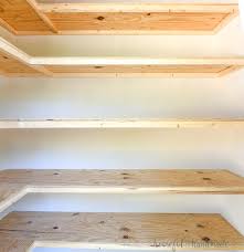 easy diy storage shelves houseful of