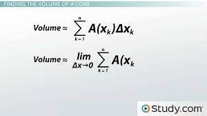 how to calculate volumes using single