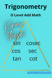 O Level Additional Mathematics
