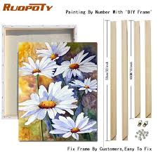 Ruopoty Painting By Numbers Daisy