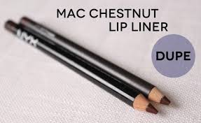 3 dupe for mac chestnut lip liner