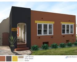 Earthy And Warm Exterior Paint Colors