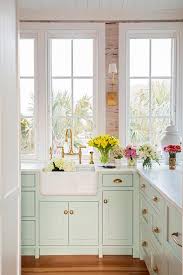 light green pantry cabinets with