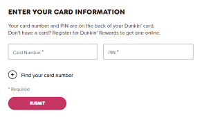maximize your dunkin gift card step