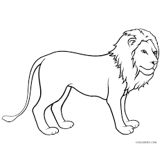 This lion's head created with zentangle patterns will ask you a lot of concentration! Free Printable Lion Coloring Pages For Kids