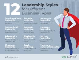 12 leadership styles for diffe