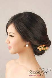 Asian wedding hair updos vizitmir #weddinghairstyles #asianhalfup. Classy Bridal Hairstyle Wedding Inspirations Modern Bridal Hairstyles Asian Wedding Hair Bridal Hairdo