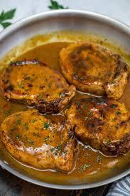 Home recipes meal types dinner get recipe our brands The Best Ever Skillet Pork Chops With Pan Gravy Scrambled Chefs