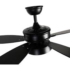 Ceiling Fan Black With Remote Control