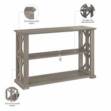 Homestead Console Table With Shelves In