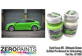 Ford Focus Rs Ultimate Green Paint