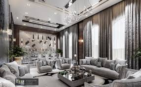Only financially successful person can be owner of a villa, so the designer should create a space with the highest comfort indicators. Modern Reception Design Villa Jordan Itqan 2010