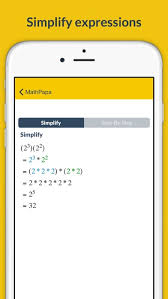 mathpapa algebra calculator by