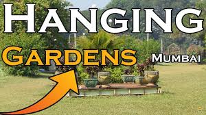 hanging gardens mumbai india in 4k